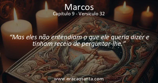 Marcos 9:32