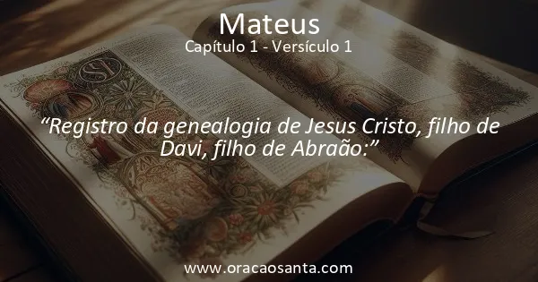 Mateus 1:1