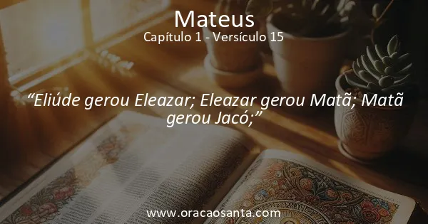 Mateus 1:15