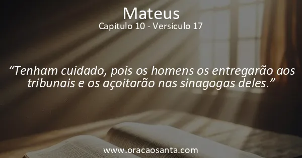 Mateus 10:17
