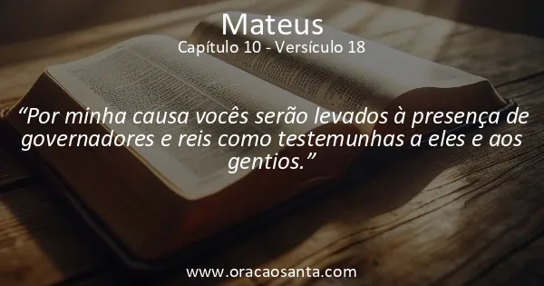 Mateus 10:18