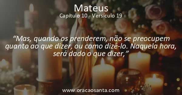 Mateus 10:19