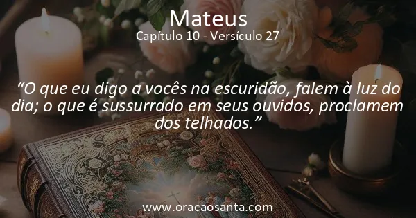 Mateus 10:27