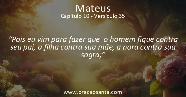 Mateus 10:35