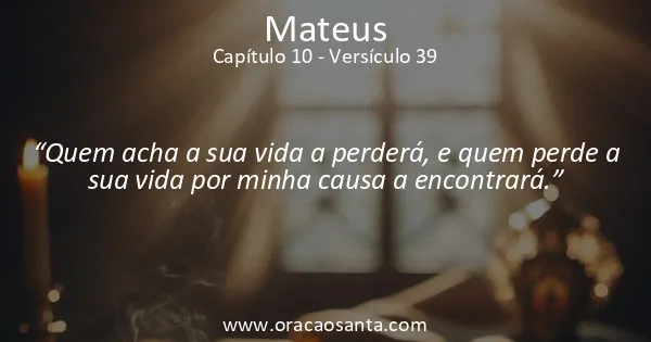 Mateus 10:39
