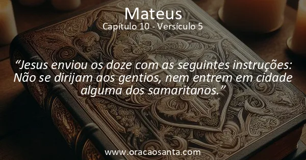 Mateus 10:5