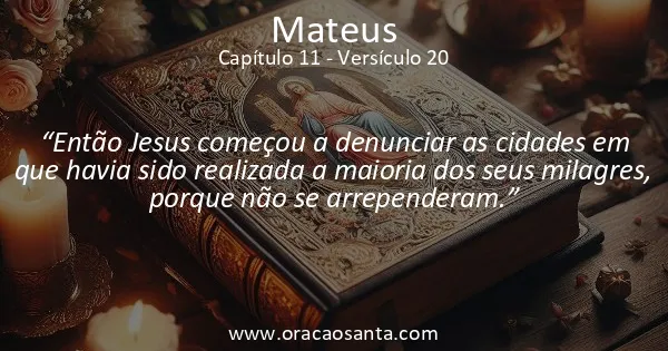 Mateus 11:20
