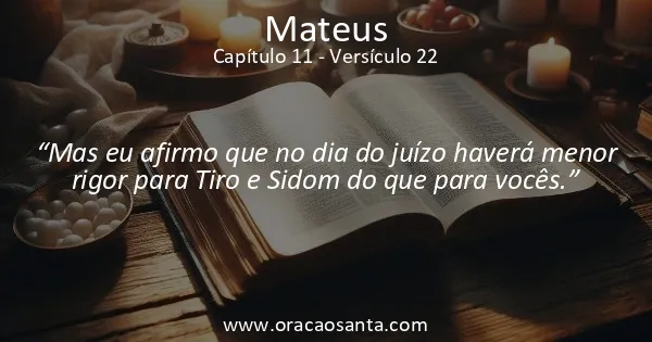 Mateus 11:22