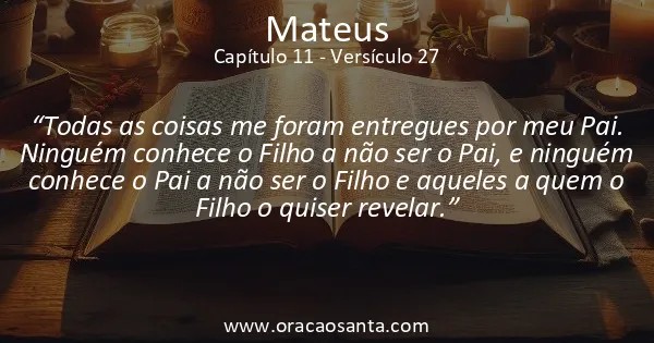 Mateus 11:27