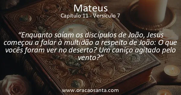 Mateus 11:7