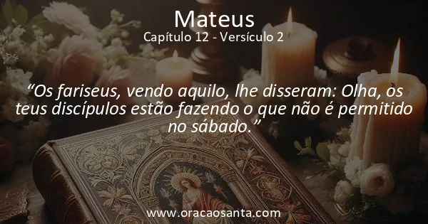Mateus 12:2