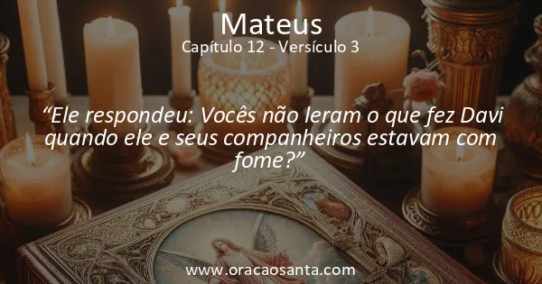 Mateus 12:3
