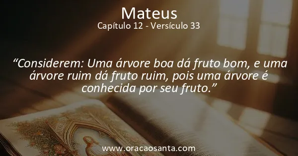 Mateus 12:33