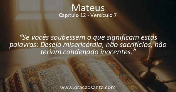 Mateus 12:7