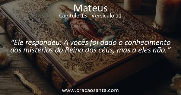 Mateus 13:11