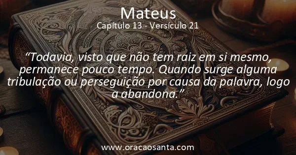 Mateus 13:21