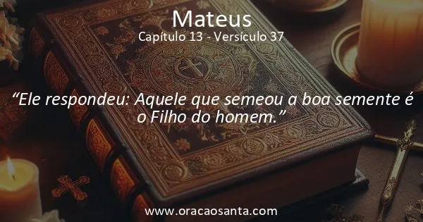 Mateus 13:37