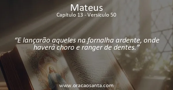 Mateus 13:50