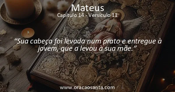 Mateus 14:11