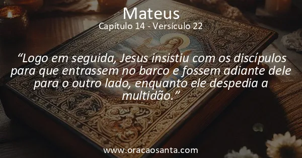 Mateus 14:22