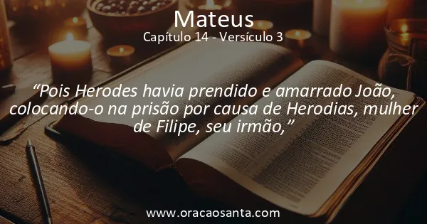 Mateus 14:3