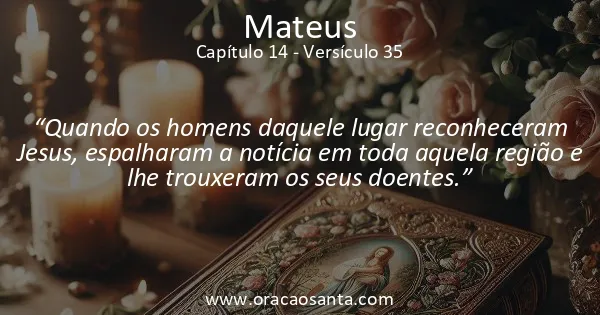 Mateus 14:35