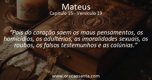 Mateus 15:19