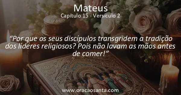 Mateus 15:2