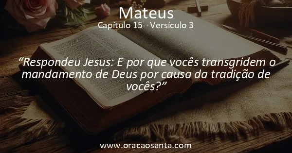 Mateus 15:3