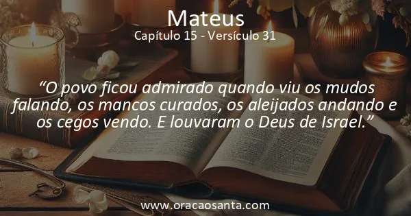 Mateus 15:31