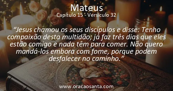 Mateus 15:32