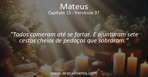 Mateus 15:37
