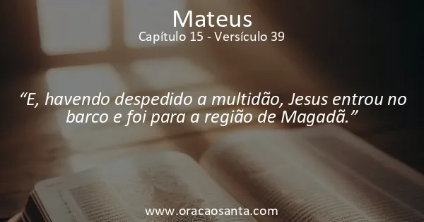 Mateus 15:39