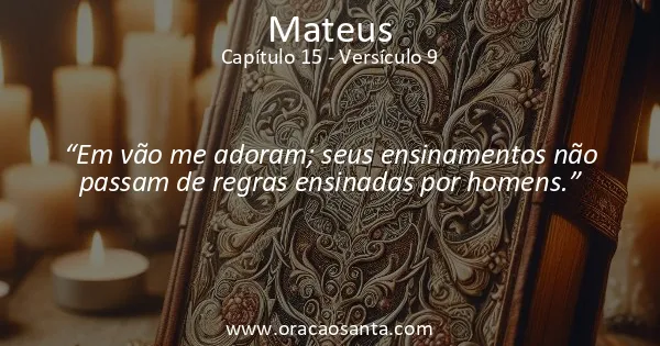 Mateus 15:9