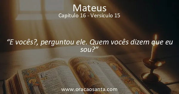Mateus 16:15