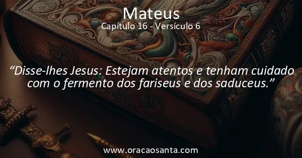 Mateus 16:6