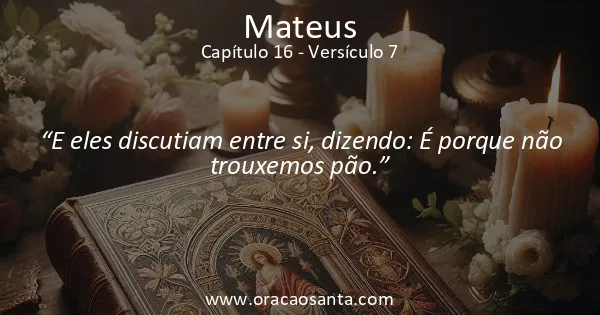 Mateus 16:7