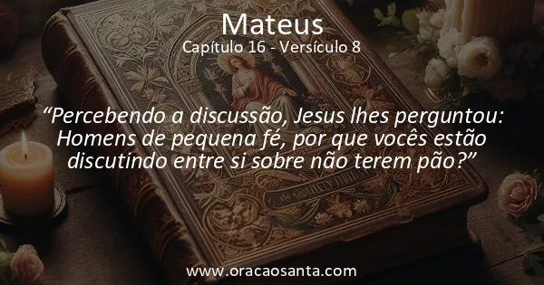 Mateus 16:8