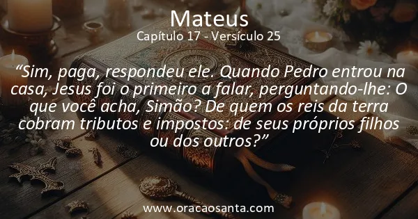 Mateus 17:25