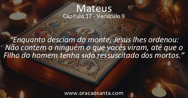 Mateus 17:9