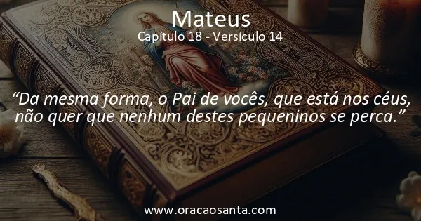 Mateus 18:14