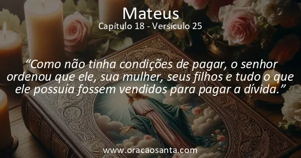 Mateus 18:25