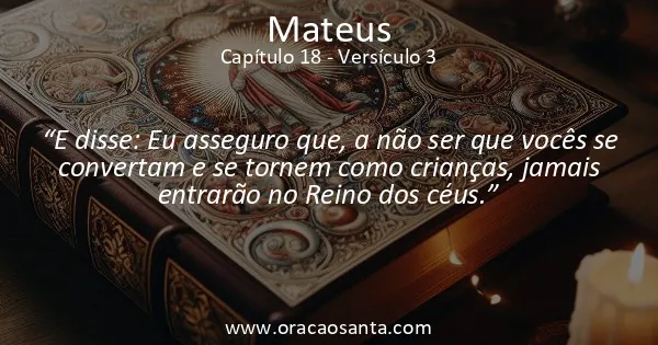 Mateus 18:3