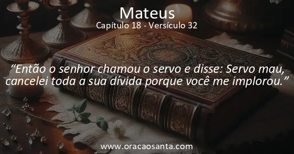 Mateus 18:32