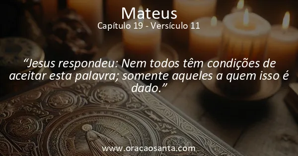 Mateus 19:11
