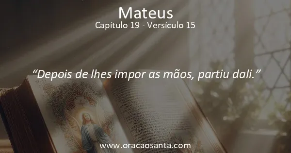 Mateus 19:15