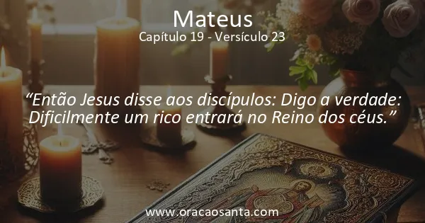 Mateus 19:23