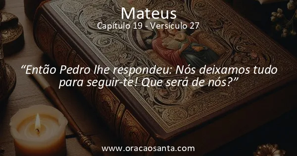 Mateus 19:27