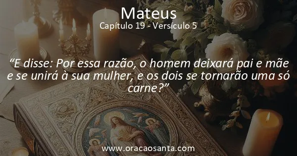 Mateus 19:5