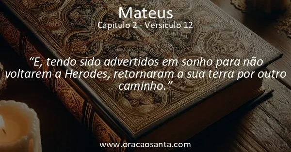 Mateus 2:12